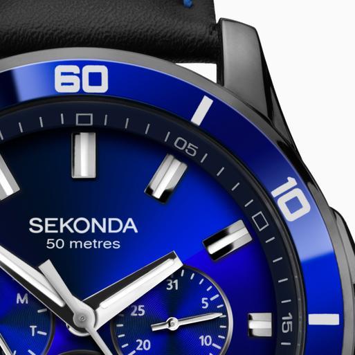 Sekonda midnight blue mens watch sale
